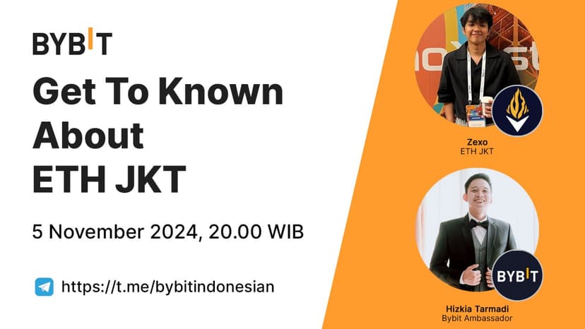 Ethereum Jakarta x Bybit Ask Me Anything